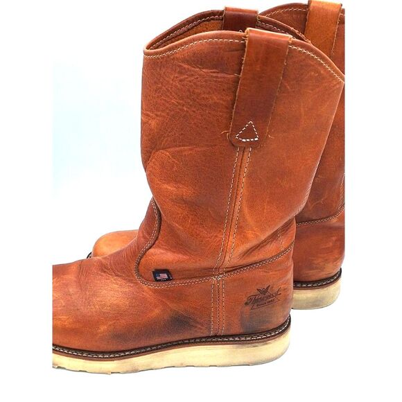 Mens Thorogood Work Boots Pre-Owned Steel Toe Size 12 EE - Picture 5 of 13